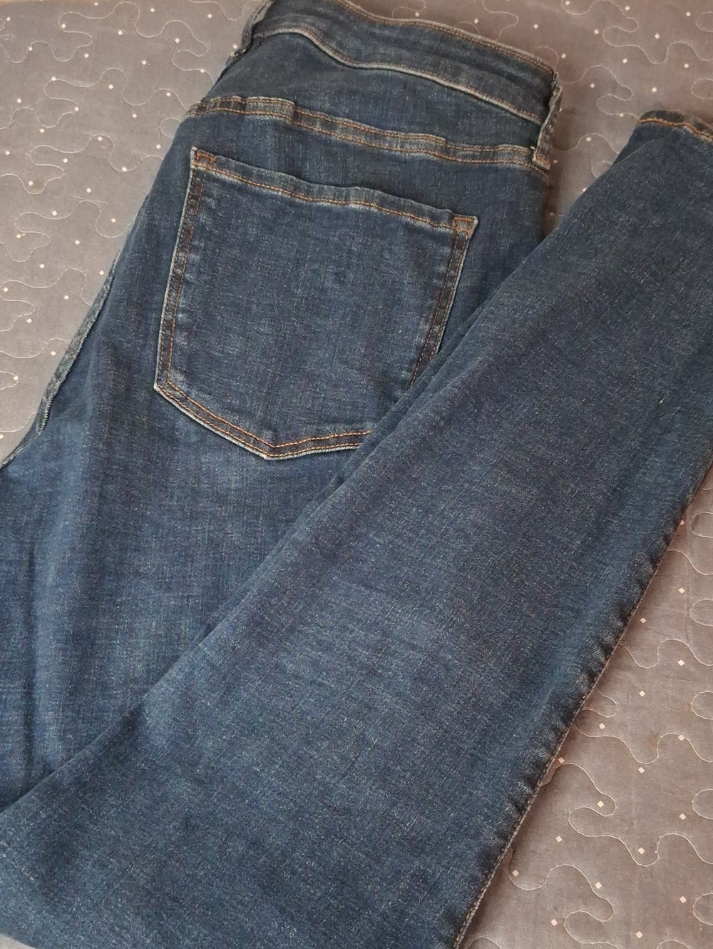 Old Navy Extra High-Rise Rockstar Super Skinny Secret-Slim Pockets Jeans Blue 14